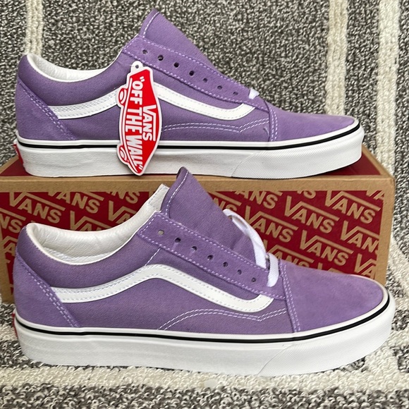 Vans Old Skool Chalk Violet / True White WMNS - Picture 2 of 16